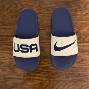 Nike USA Off Court Slides Sandals